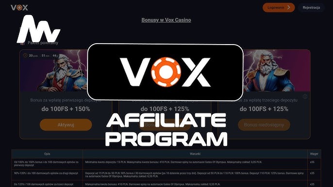 VOX Casino — Przewodnik po platformie, grach i promocjach